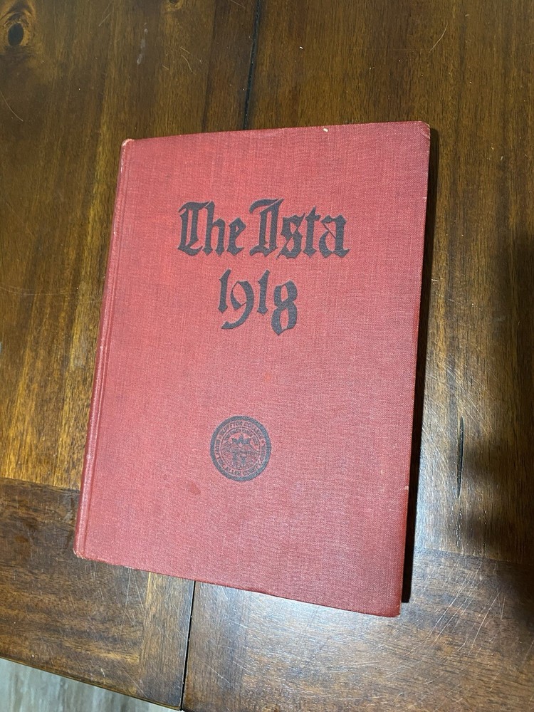 The Ista 1918 Bluffton College History Leather