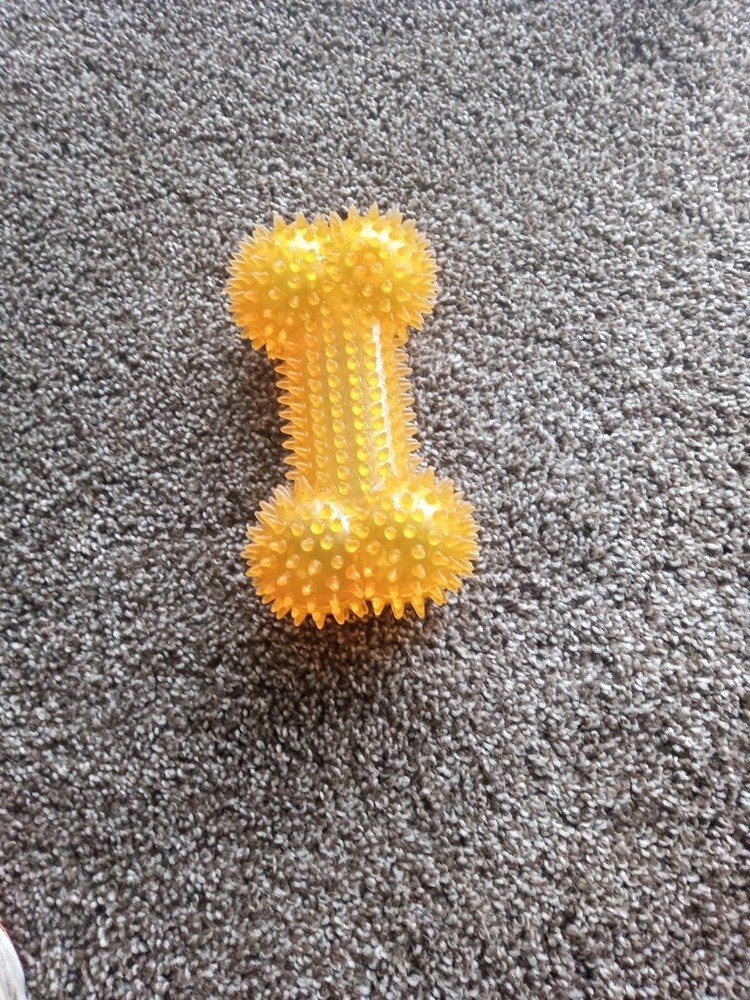 Durable Rubber Bone Toy for Aggressive Chewing Pets