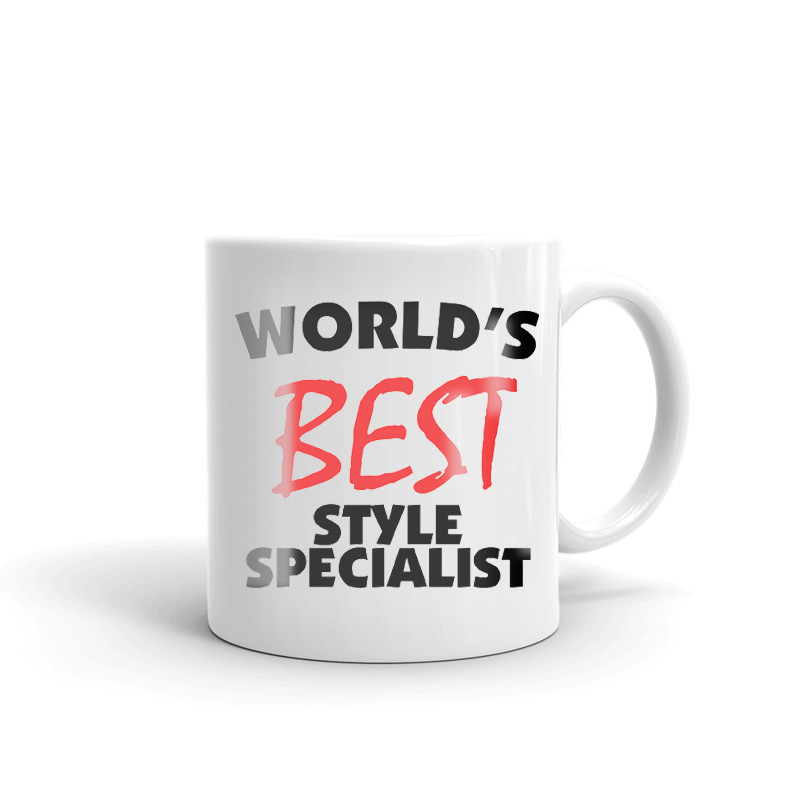 World's Best Style Specialist Coffee Tea Ceramic Mug Office Work Cup Gift