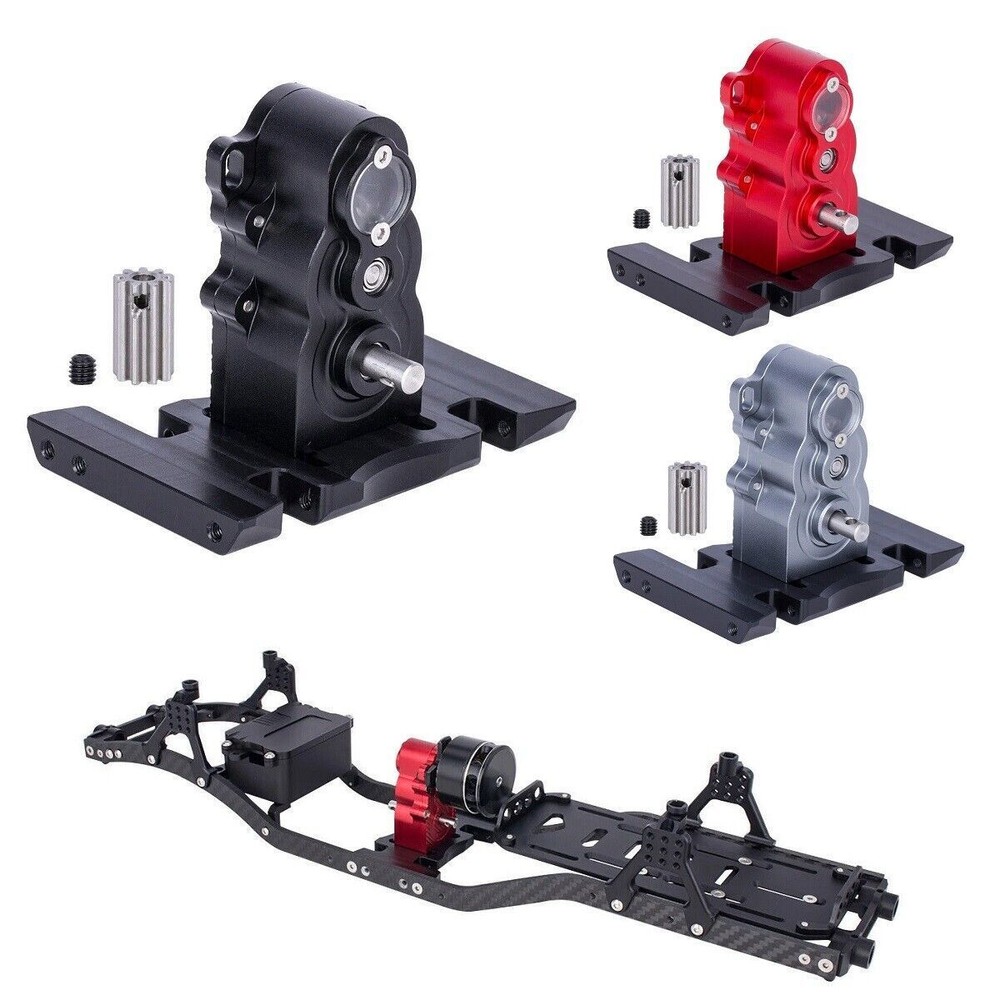 1/10 Scale Vertical Transmission Gearbox for TRX4 Defender & SCX10 RC Crawlers