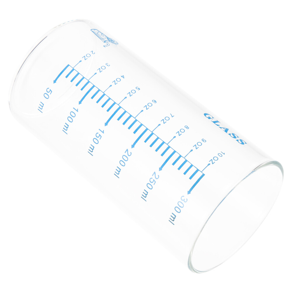 Reusable Coffee Cups High Borosilicate Glass Water with Scale