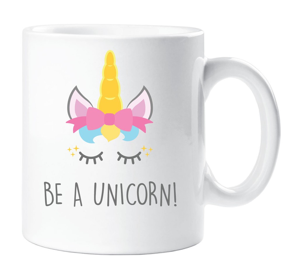 Unicorn Mug Gift for Daughter Birthday Present Friend Be a Unicorn