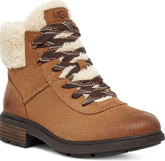 UGG Harrison Cozy Lace Women's Waterproof Suede Boot