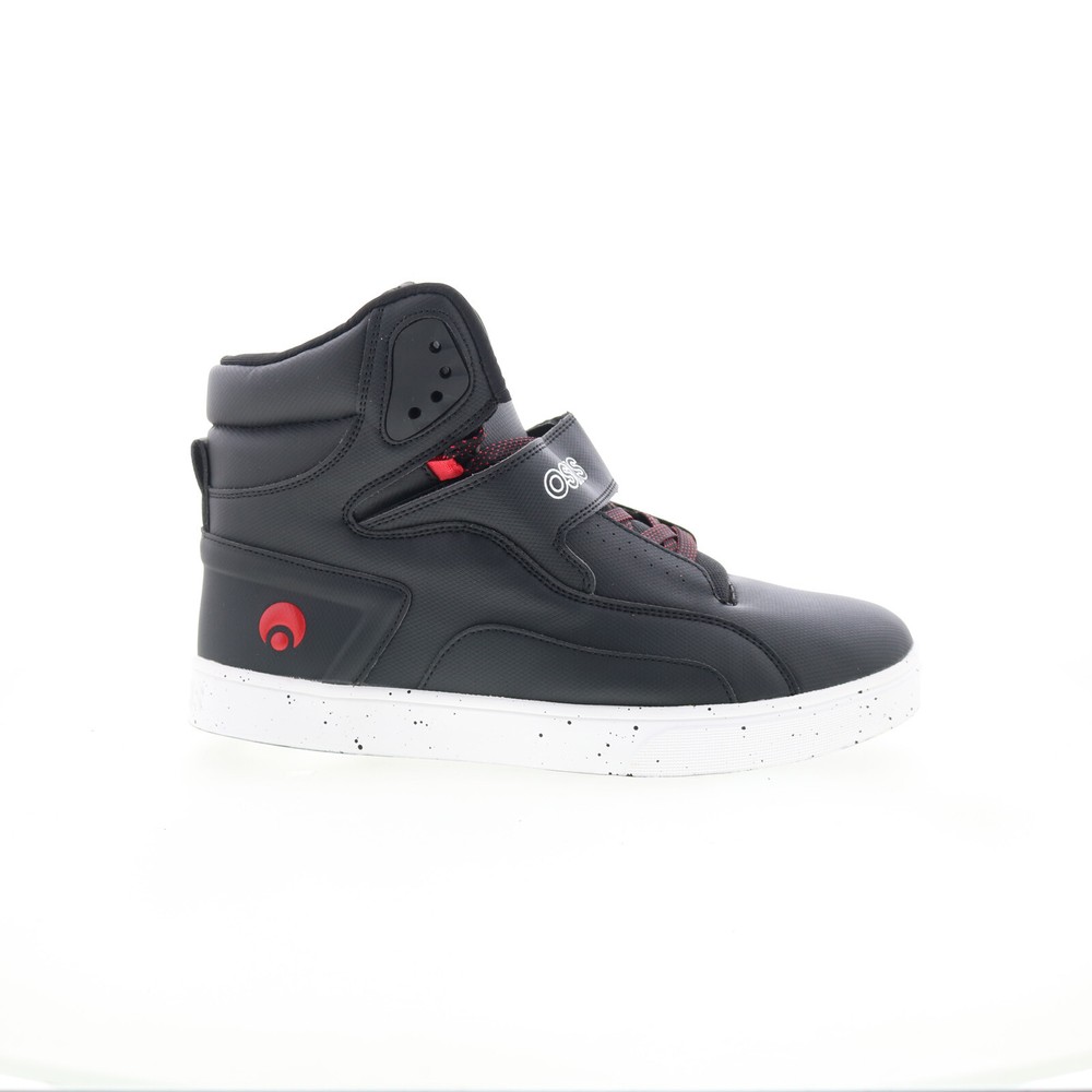 Osiris Rize Ultra 1372 2891 Mens Black Skate Inspired Sneakers Shoes