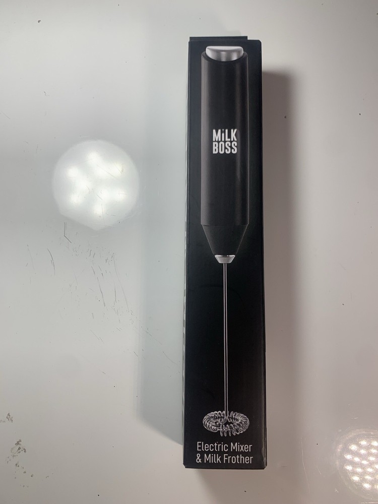 Zulay Kitchen Milk Boss Electric Milk Frother Black - READ