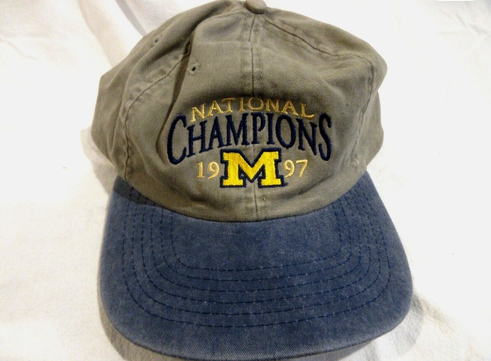 Vintage 1997 University of  Michigan National Champions SnapBack Hat