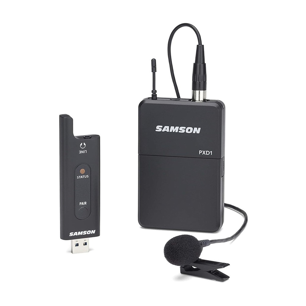XPD2 Digital Wireless Lavalier Mic System with USB Connectivity