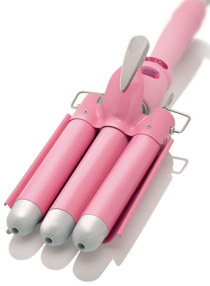 Alure 3 Barrel Curling Iron with LCD Temp Display - 1 Inch Ceramic Wand