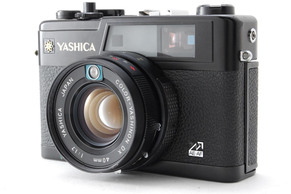 [MINT] Yashica Electro 35 GX Rangefinder 35mm Black Compact Film Camera JAPAN