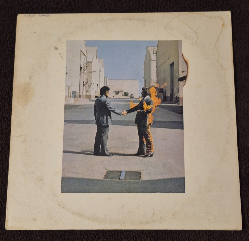 1975 Pink Floyd Wish You Were Here 1st US Press Vinyl LP PC33453 VG/VG
