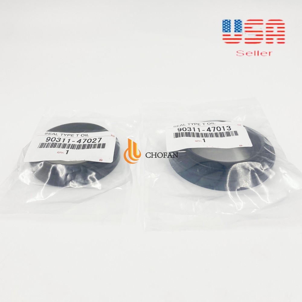 OEM 2X Drive Axle Shaft Oil Seal Fits For Lexus LX570 Toyota 4Runner Tundra