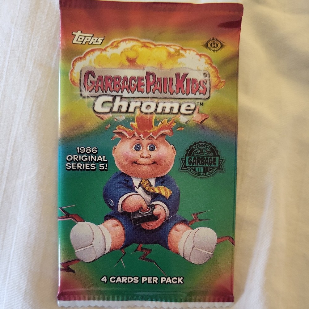 2022 Topps Garbage Pail Kids Chrome 1986 Original Series 5 - 4 Cards Per Pack