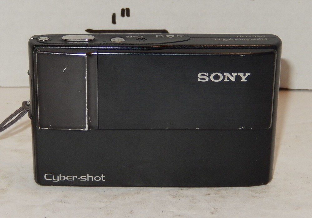 Sony Cyber-shot DSC-T10 7.2MP Digital Camera - Pink