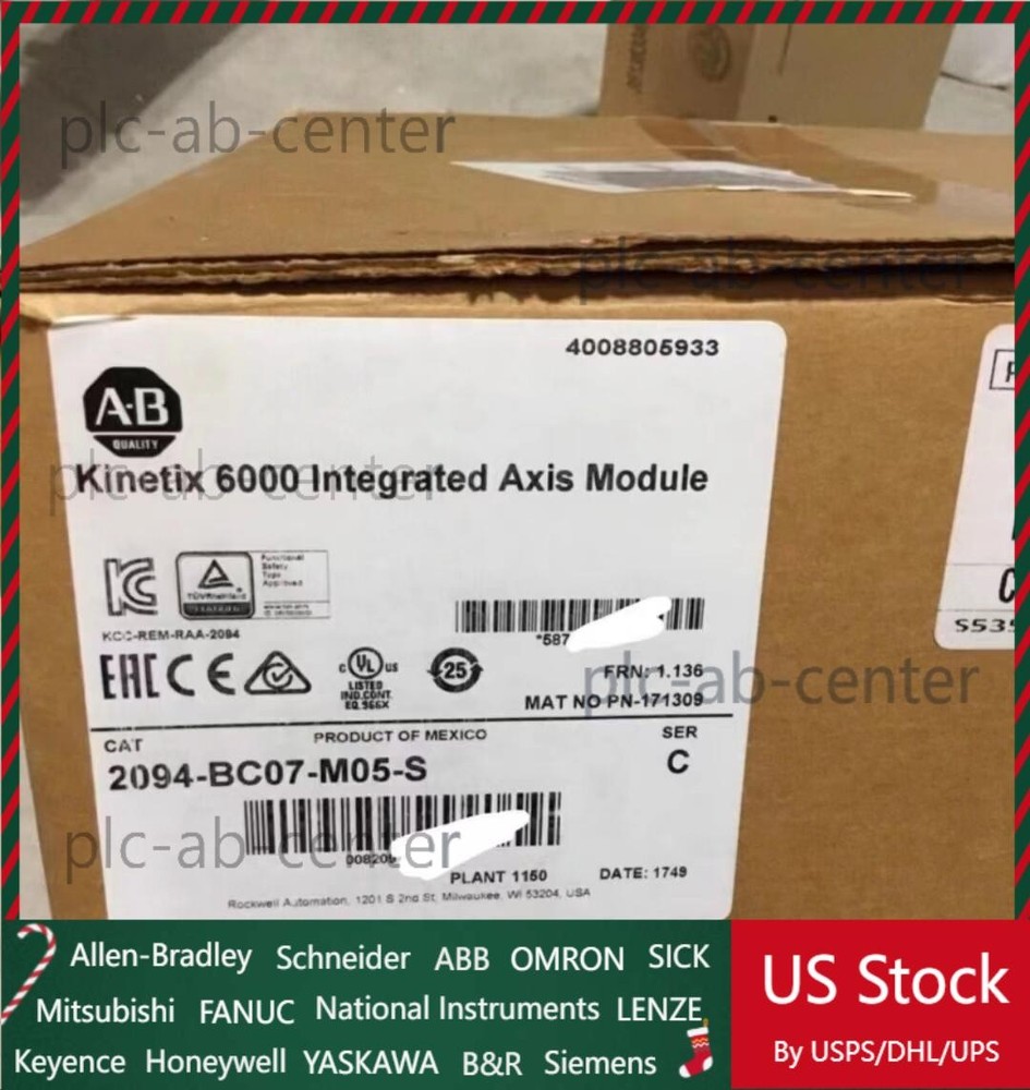 New Allen-Bradley 2094-BC07-M05-S Kinetix 6000 Integrated Axis Module