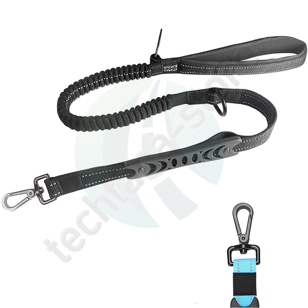 BELPRO Heavy Duty Dog Leash for Large Dog Up to 150lb Reflective Shock Absorbing