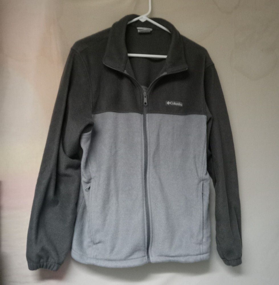 Columbia Mens Multicolor Full Zip Fleece Jacket Size L