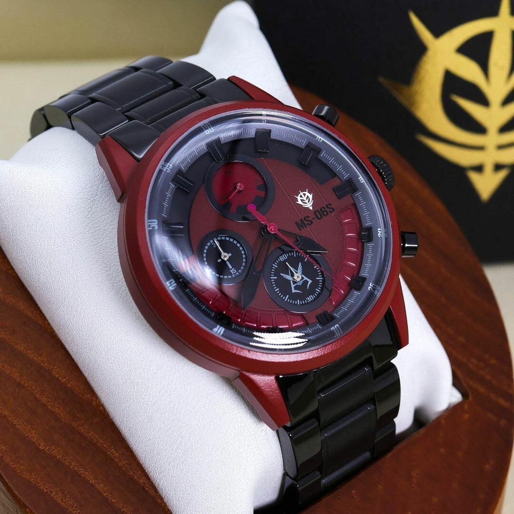 MobileSuit Gundam PARCO×GUNDAM COLLABORATION ITEM Char's Zaku wristwatch