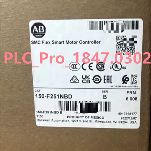 1PCS Allen Bradley 150-F251NBD SMC Flex Smart Motor Controller Fast delivery