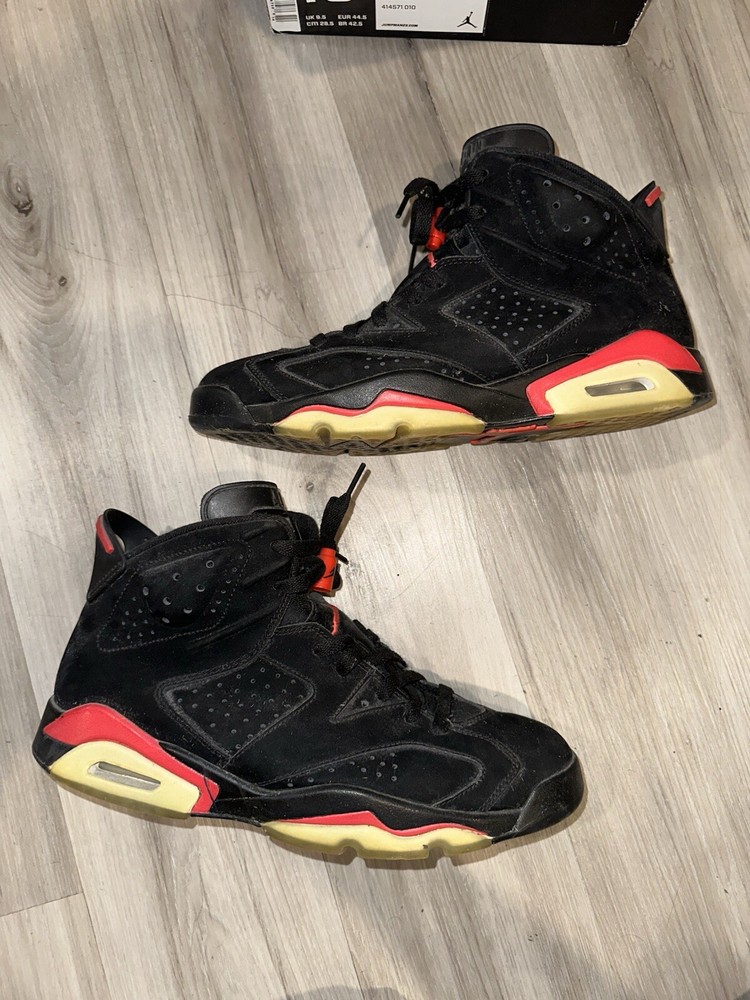 Size 10.5 - Air Jordan 6 Retro Varsity Red Black 2010