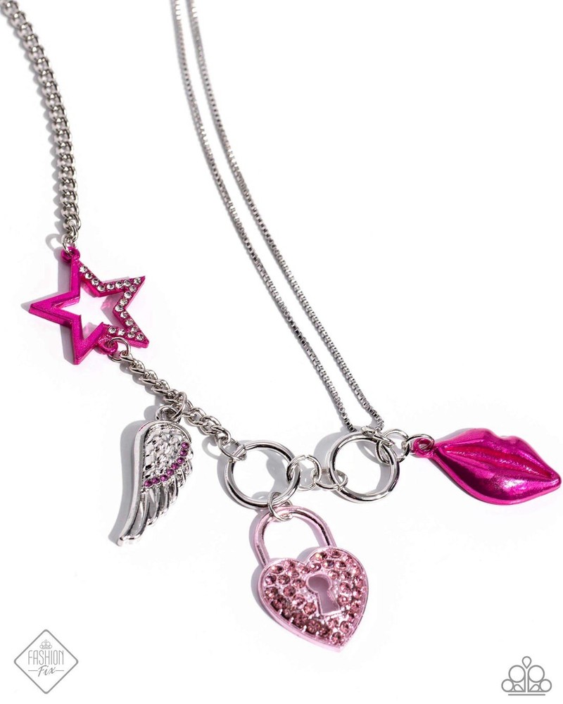Princess & Popstar Necklace with Multi Bracelet Set - Paparazzi Jewelry