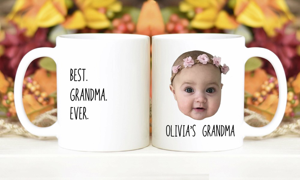 Custom Baby Face Mug Customized Child Mug Personalized Mug Gift For Grandparents