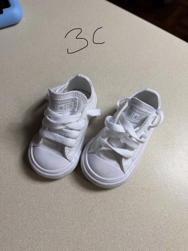 Baby Converse - Size 3c - Gently Worn