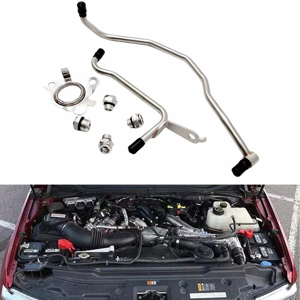 FOR 2011-2021 FORD 2015-2017 LINCOLN 3.5L LEFT TURBOCHARGER COOLANT LINE KIT