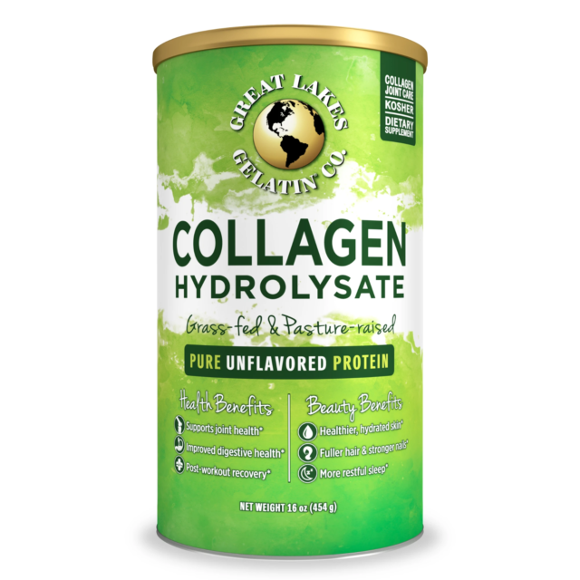 Great Lakes Wellness Collagen Peptides, Daily Wellness, Unflavored, 16 oz 6/2027
