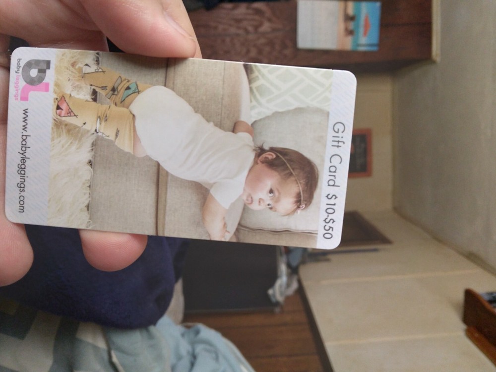 Baby leggings gift card – soft long socks and leggings for infants-image