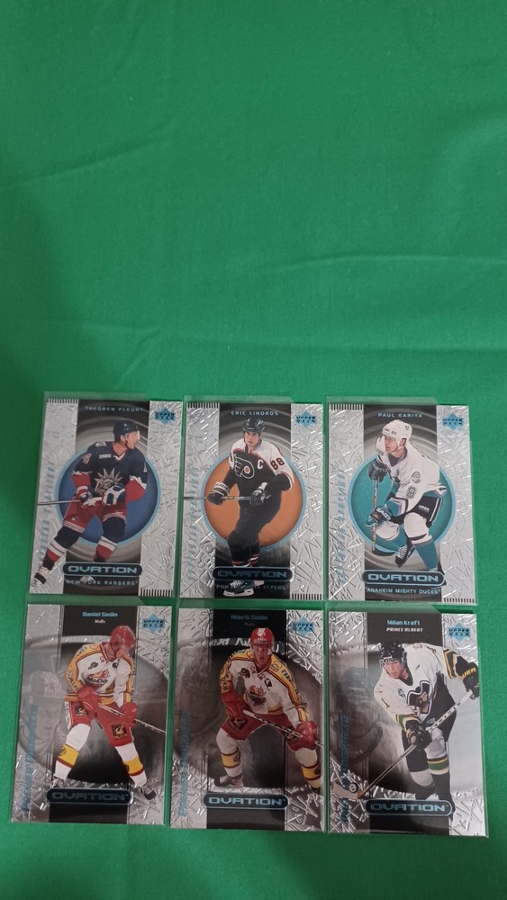 1999-00 Upper Deck Ovation SS SP Lot Of 18 Cards Hockey Short Prints
