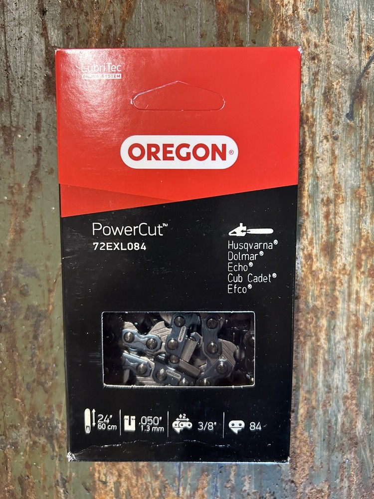 Oregon 24-Inch 3/8-Inch .050 84DL 72EXL084 Full Chisel Chainsaw Chain