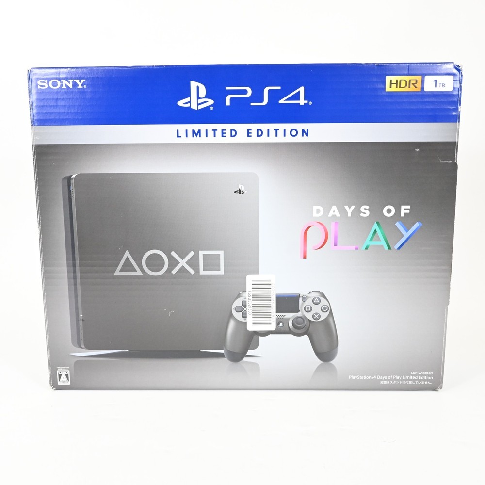 Sony PlayStation 4 PS4 1TB Days of Play Limited Edition CUH-2200B Console Tested