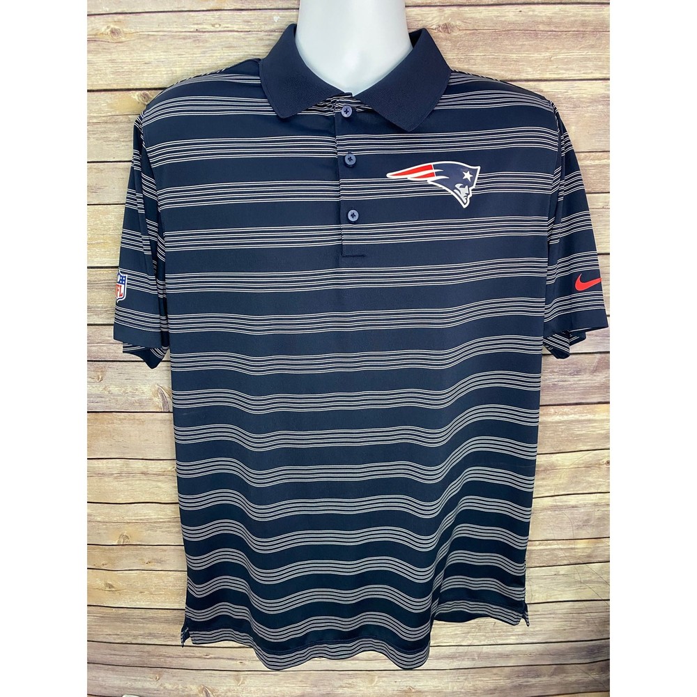 Nike Dri-FIT Patriots NFL On-Field Polo – Men’s Large, Football/Golf Shirt