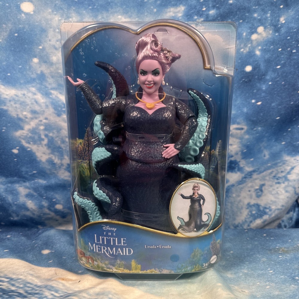 Mattel Disney The Little Mermaid Ursula Doll Figure 2023 BRAND NEW