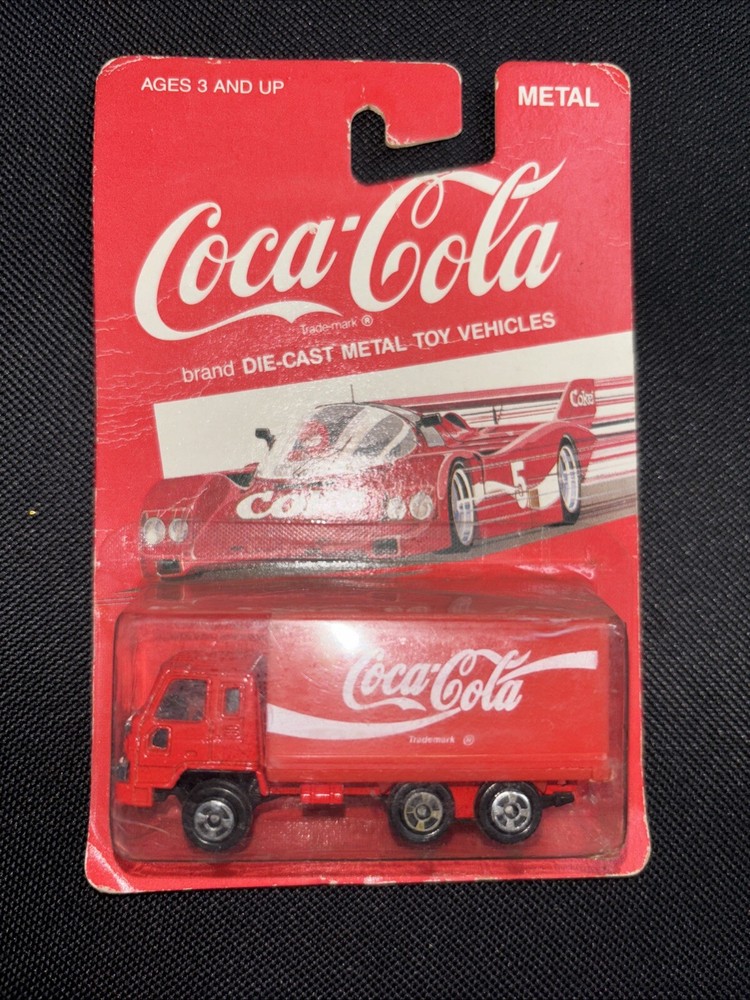 1988 Hartoy Coca Cola Coke Mack Delivery Truck Diecast Toy Vehicle Red/ NIP