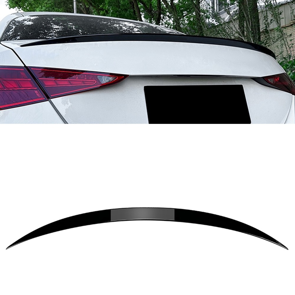 For Benz C Class W206 C300 AMG Sedan 2021-23 2022 Rear Trunk Spoiler Wing Black