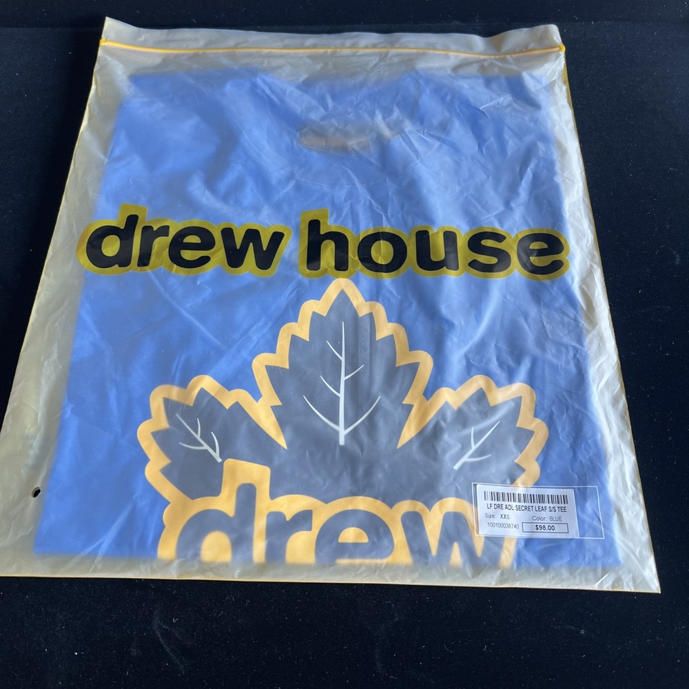 Drew House SECRET LEAF S/S TEE Size XXS ….b29