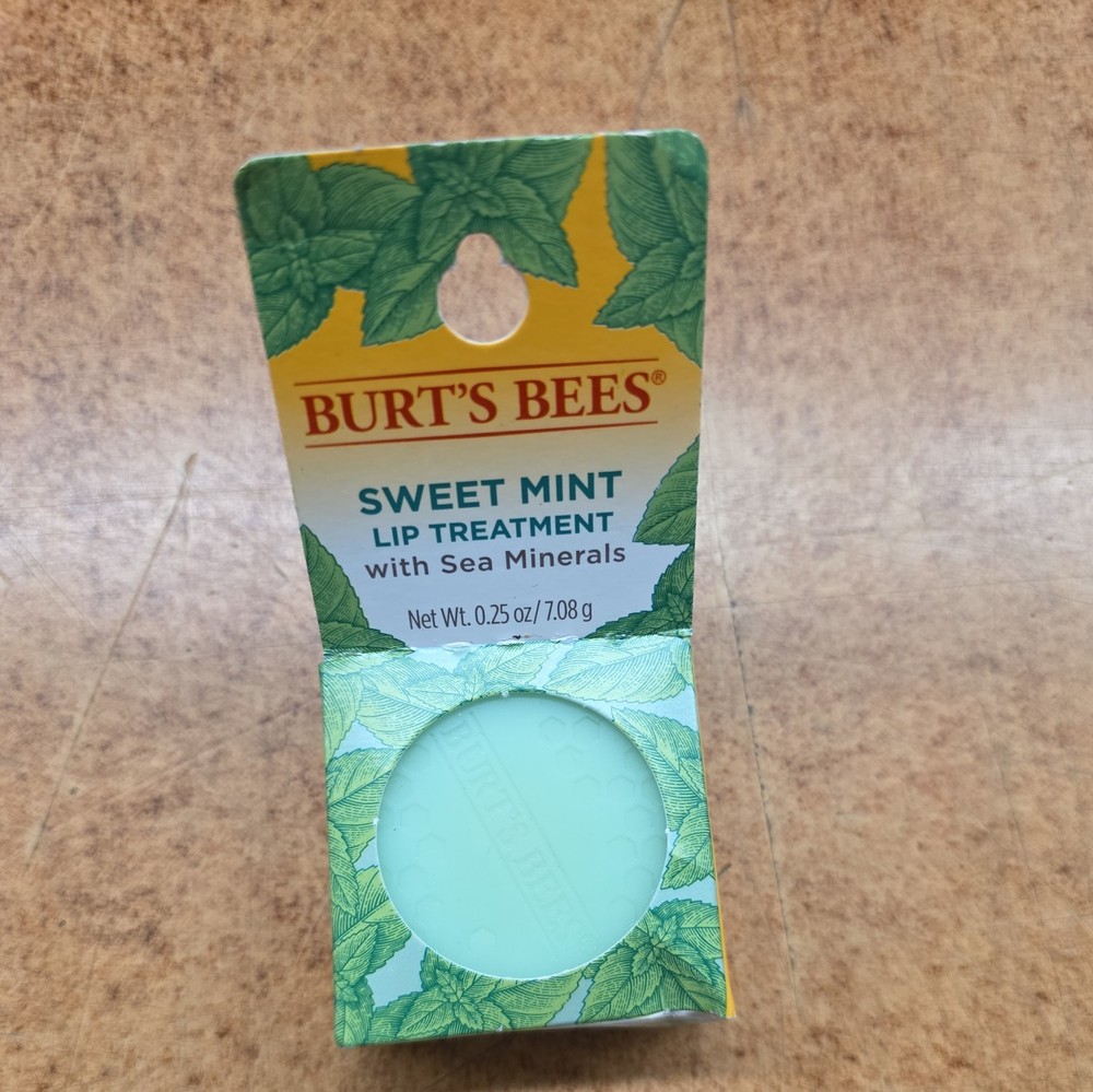 BURTS BEES Sweet Mint Sea Minerals Moisturizing Lip Balm