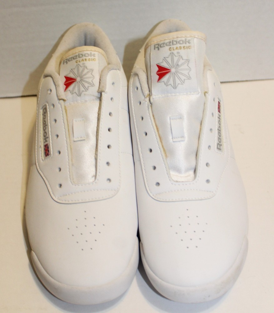 Size 10 - Reebok Princess Wide White Orignial Laces Not Pictured But  INCLUDED