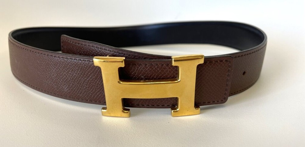 Hermes Reversible Leather Belt for Men and Women