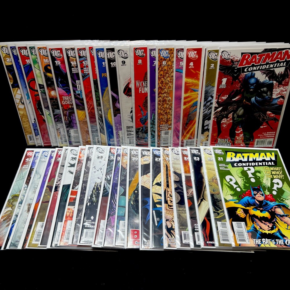 Batman Confidential 1-42 of 54 Full Run Marvel 2007 Near Mint