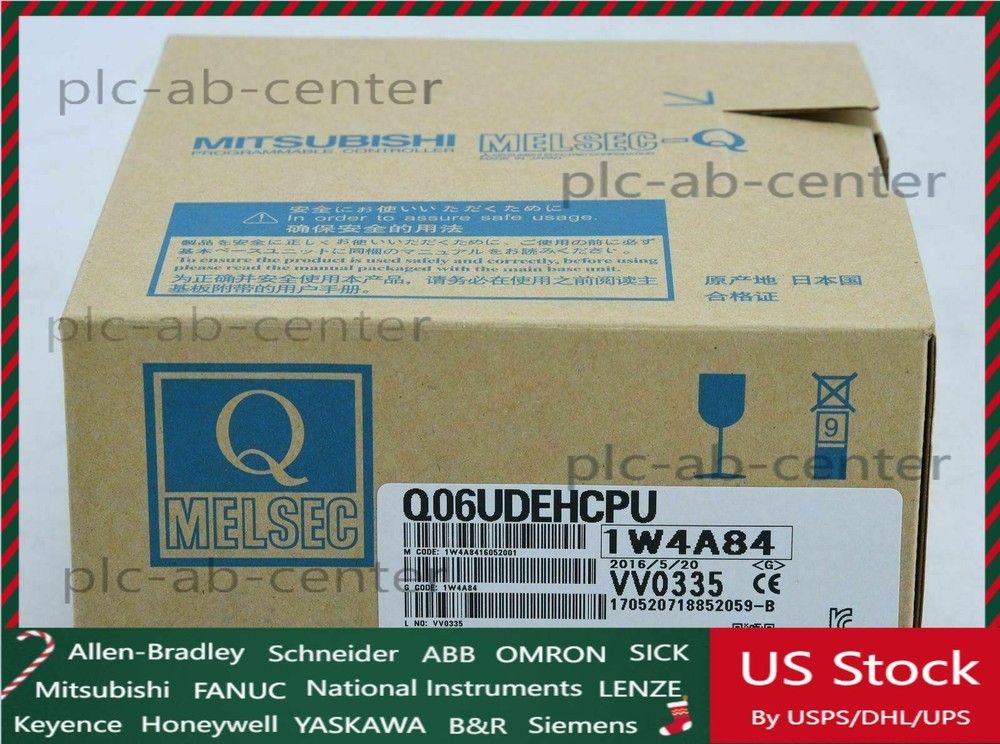 1PC New Mitsubishi Q06UDEHCPU PLC Module Q06UDEHCPU In Box  US Free TAX
