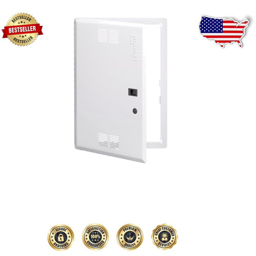 21-Inch Vented Premium Hinged Media Door - Elegant Cable Management Solution