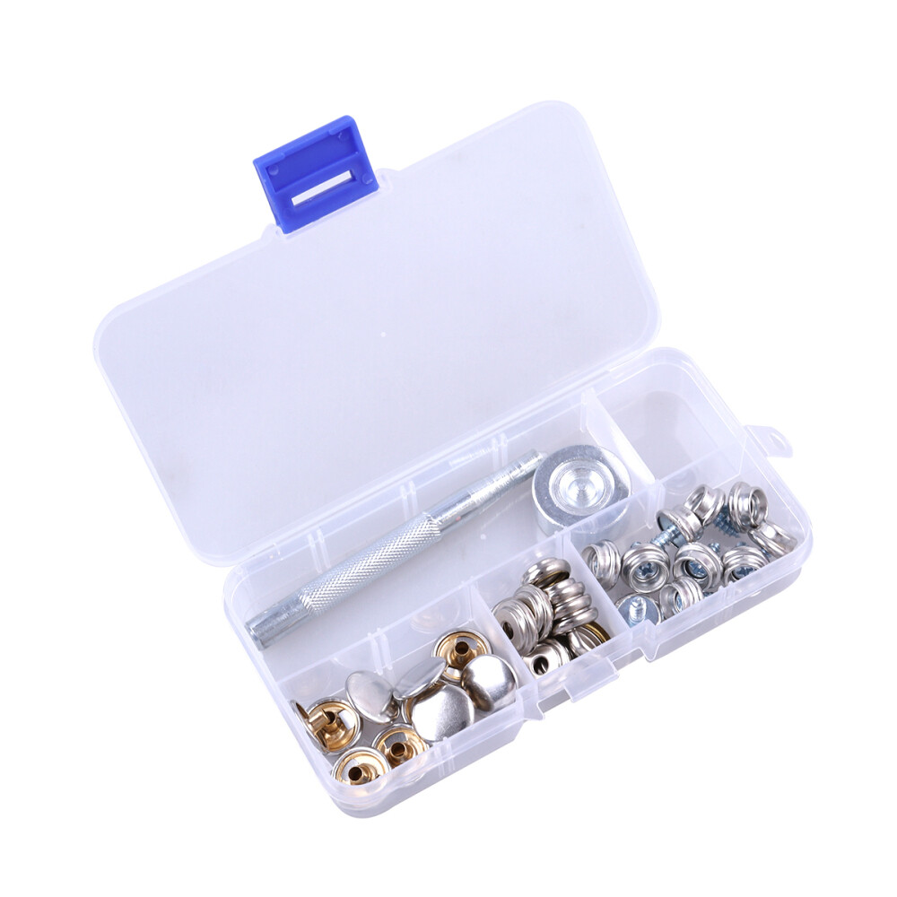 10mm Leathercraft Punch Die Tool Snap Button Fasteners Setting Base Screw Press