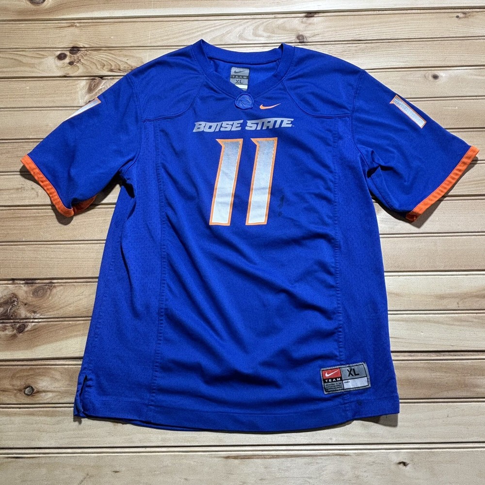 Nike Team Boise State Broncos Jersey #11 College Football Youth Size XL