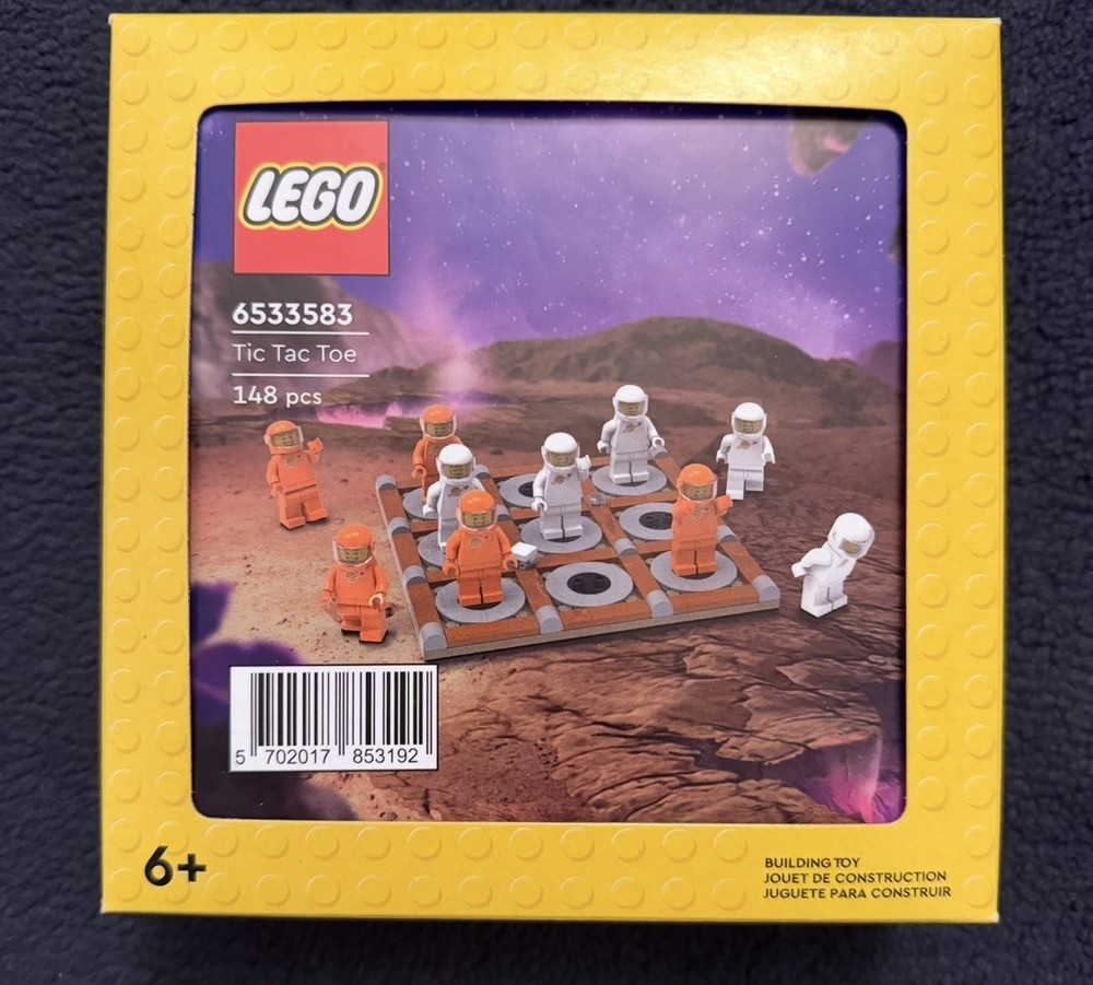 LEGO Tic Tac Toe Spacemen Minifigure Insiders Promo Set Brand New Sealed 6533583