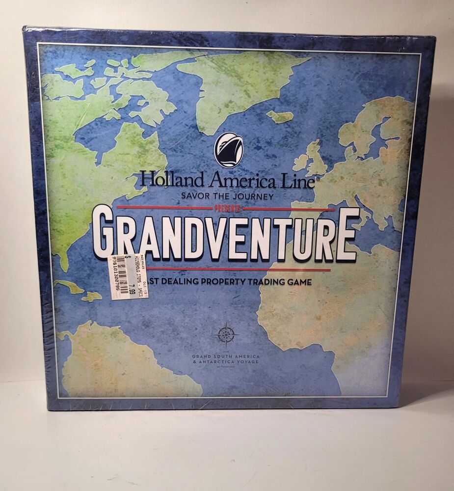 Holland America Cruise Line Africa Voyage Grandventure Property Trading Game NEW