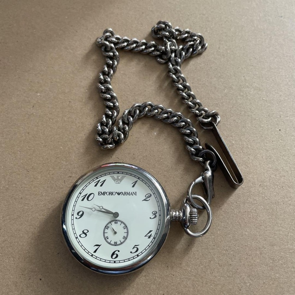 Limited Edition Emporio Armani Pocket Watch – Exclusive Offer-image