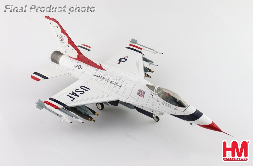 Hobby Master 1/72 F-16C USAF Thunderbirds Warbird #10 1988 Model