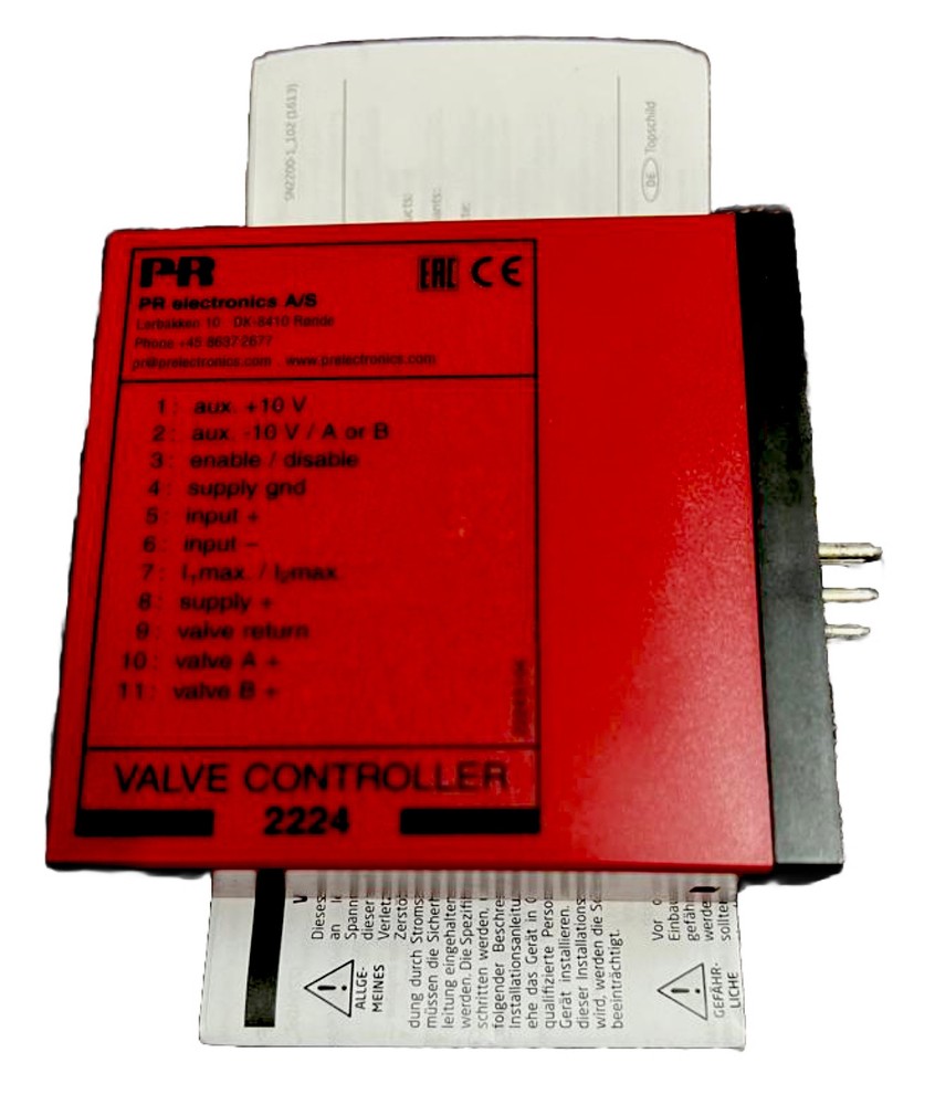 PR ELECTRONICS VALVE CONTROLLER 2224 G2A (New + Original Product)